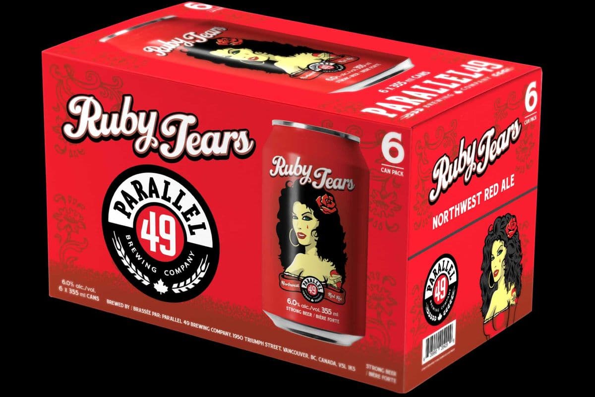 Ruby Tears Northwest Red Ale (6 Pack) (6 x 355ml Cans)