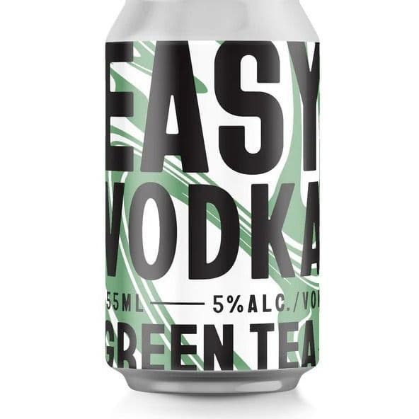 Green Tea Vodka RTD 355ml 5% abv