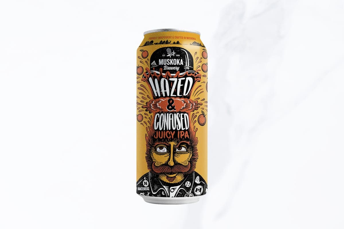 Muskoka Hazed & Confused Juicy IPA Tin 473mL