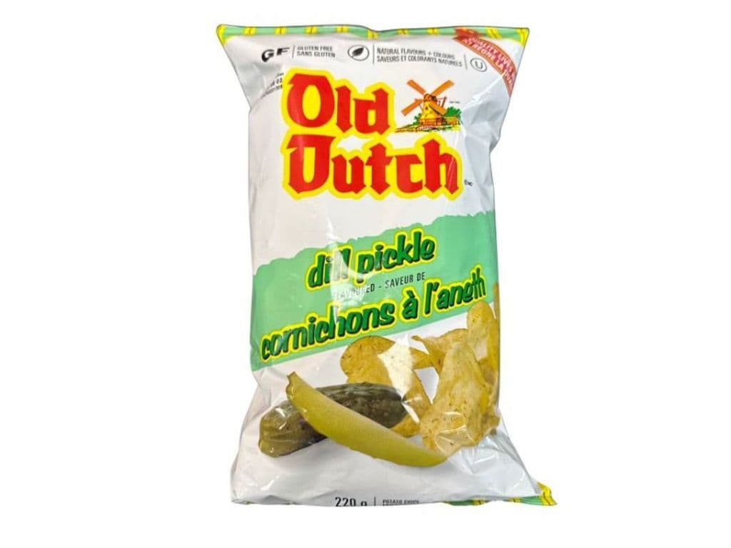 LARGE BAG OF CHIPS DILL PICKLE