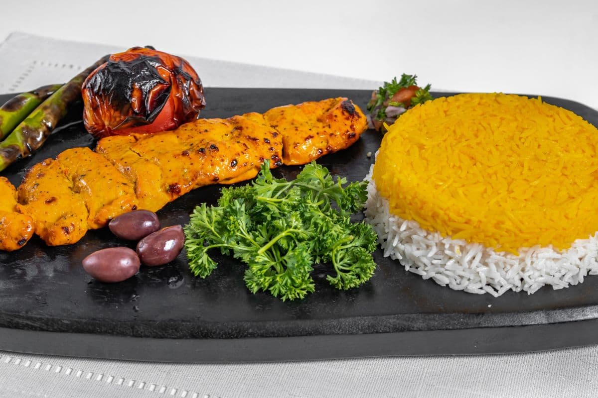 15. Chicken Fillet Kabab Plate