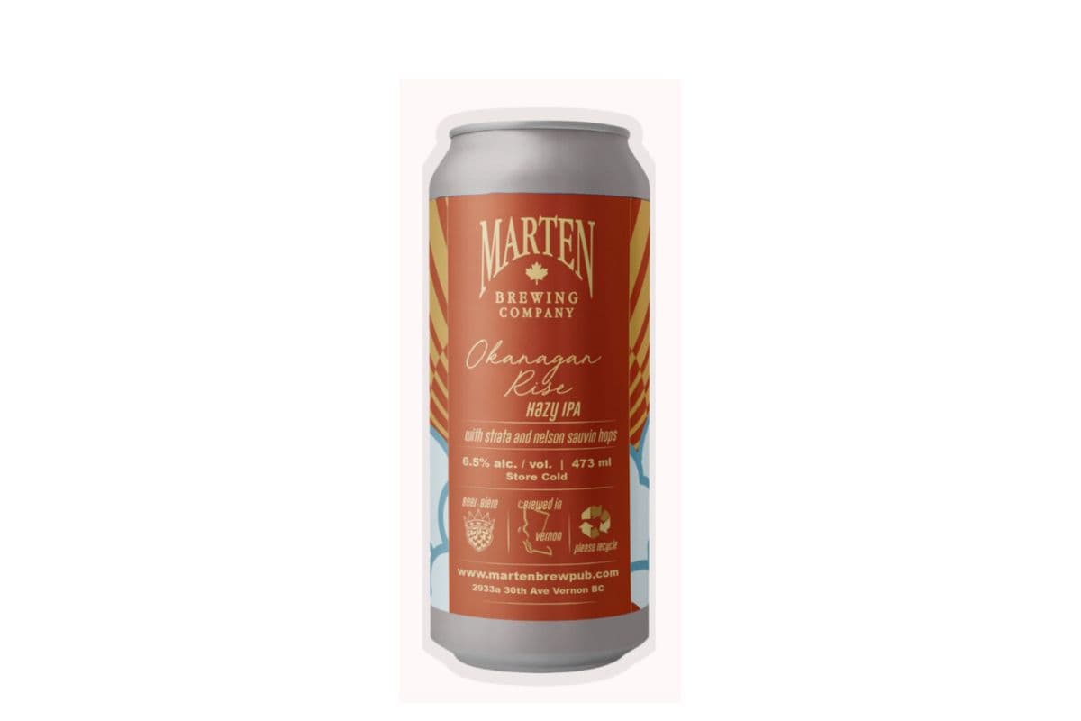 Okanagan Rise Hazy IPA 4-Pack (4 x 473ml)