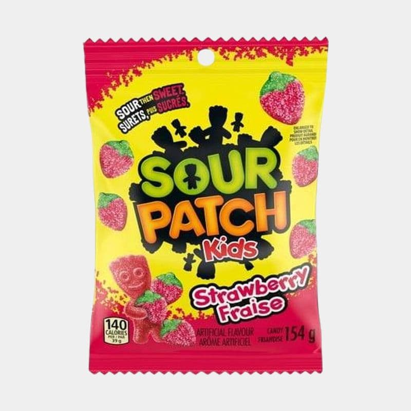 Maynards Sour Patch Kids Gummy Strawberry Candy