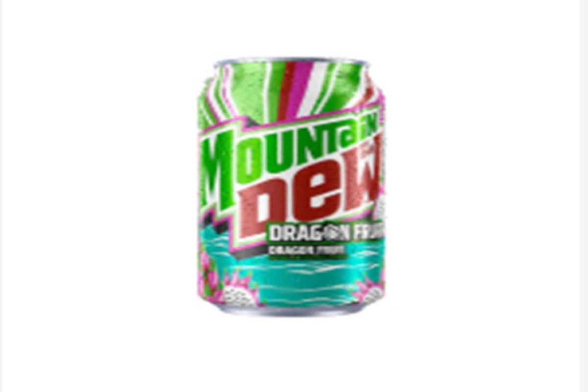 Mtn dew dragon fruit (355ml) (170 Cal)
