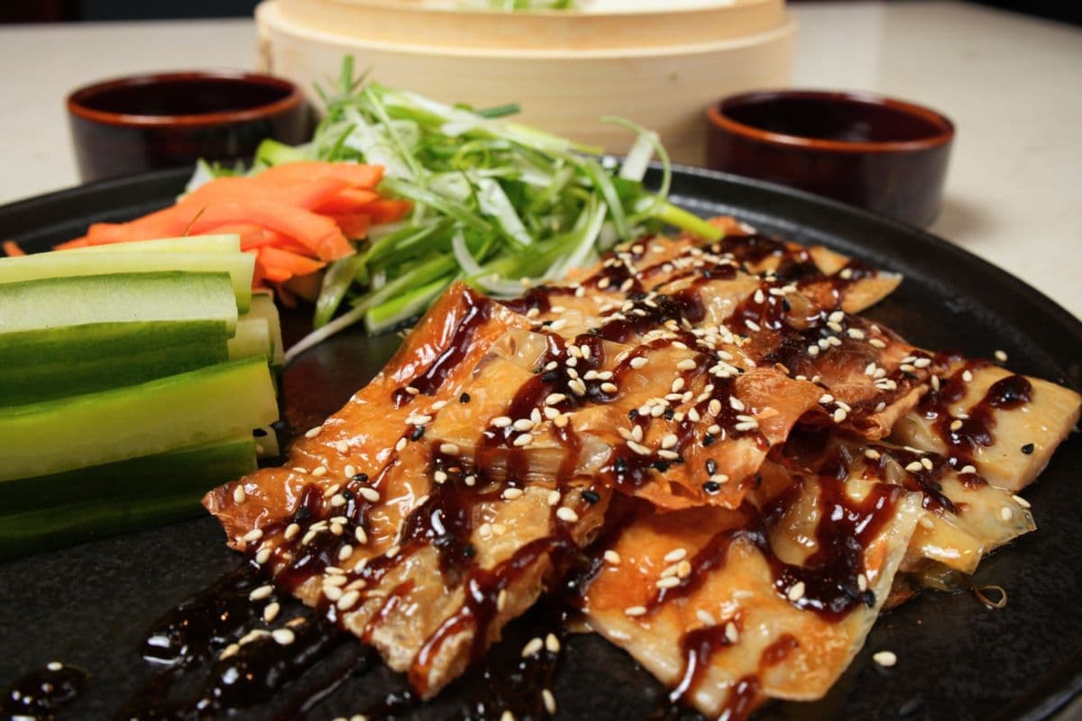 Vegan Crispy Duck with Pancakes - For Two