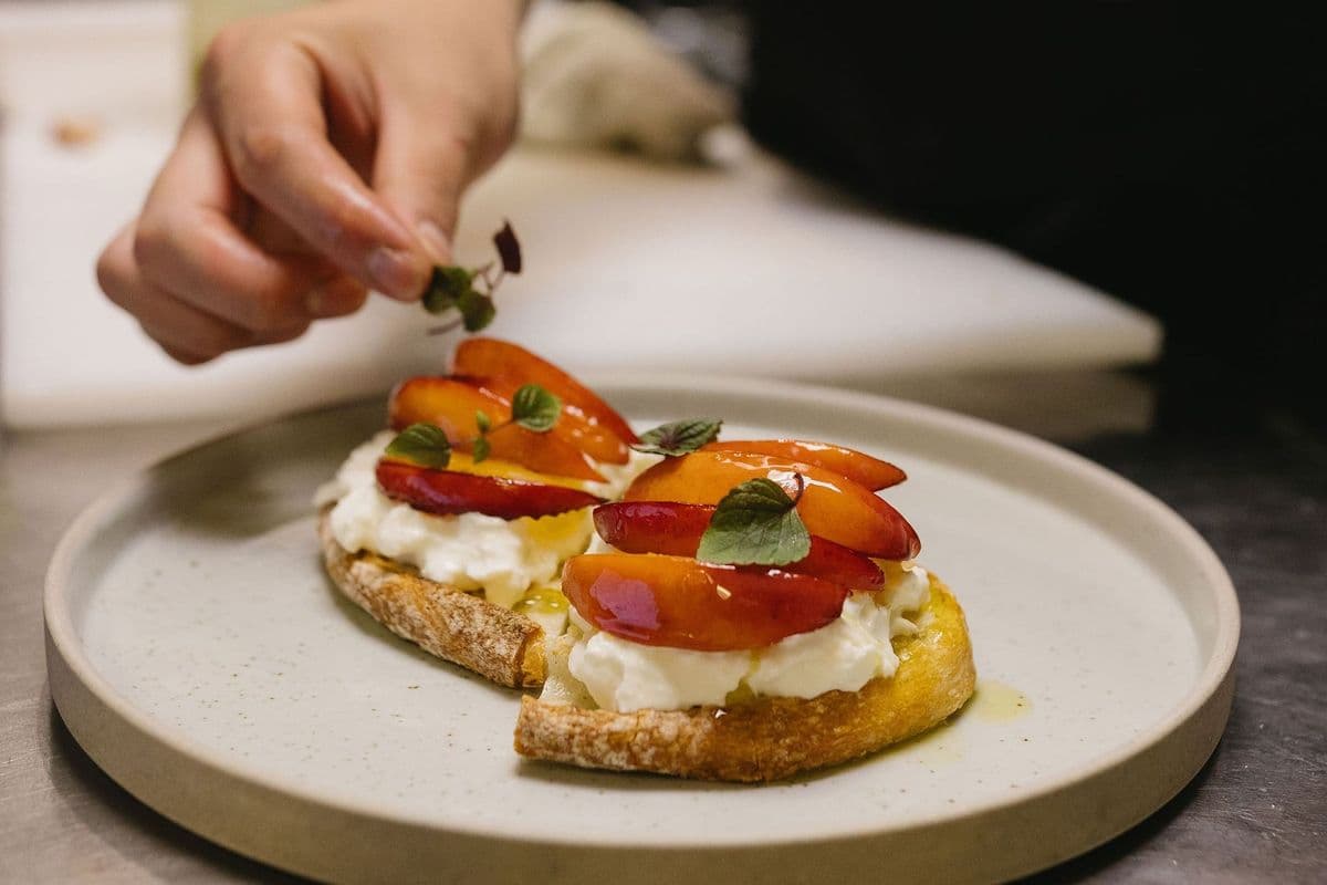 Stracciatella Toast
