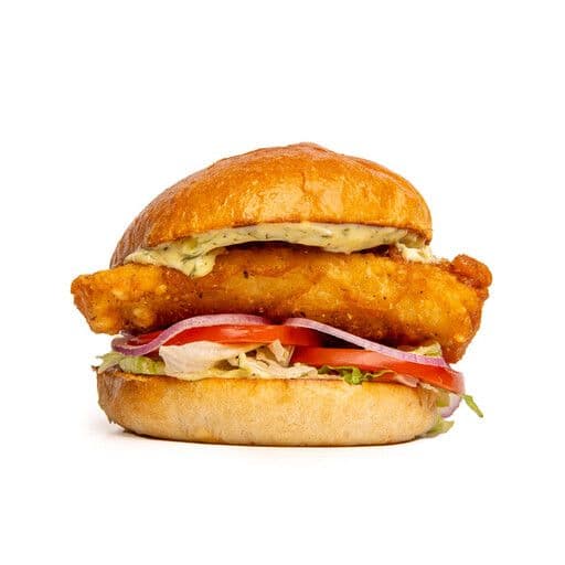 Cajun Fish Burger