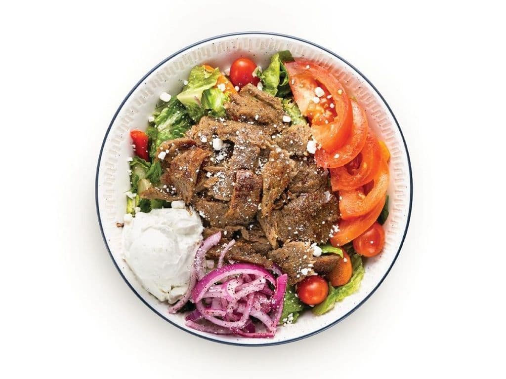 Small Gyro and Rice