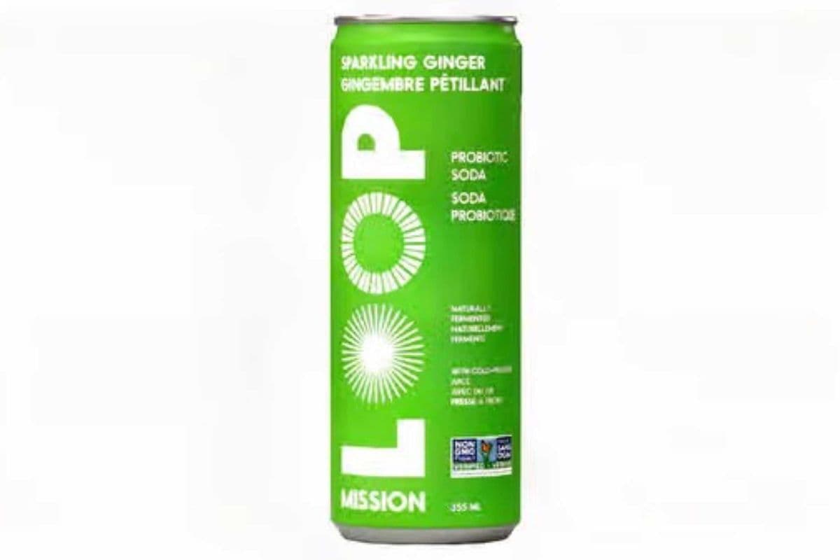 LOOP Sparkling Ginger Probiotic Soda