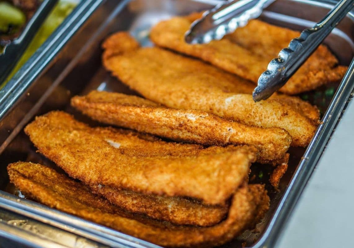 Fried Sole Fish Dinner