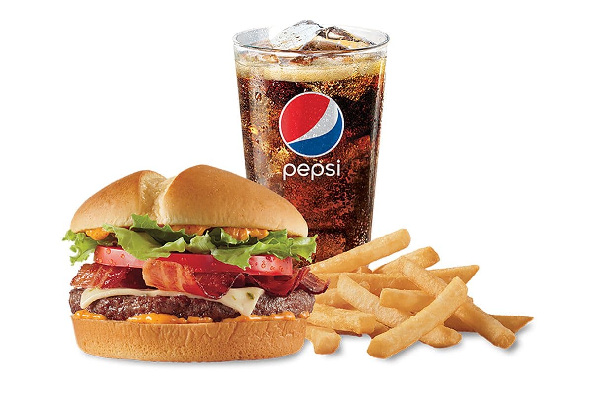 FlameThrower® GrillBurger™ (1/2 lb) Combo