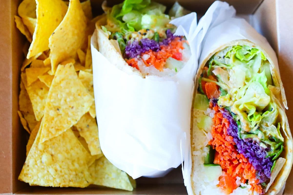 Coconut Thai wrap