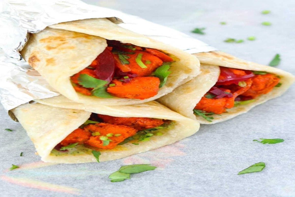 Paneer Tikka Wrap