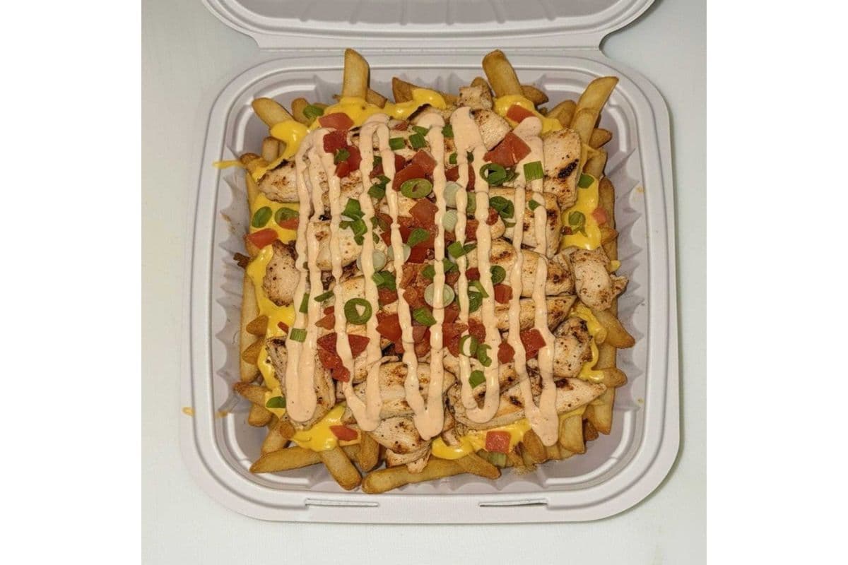 Chipotle Chicken Loaded Fries