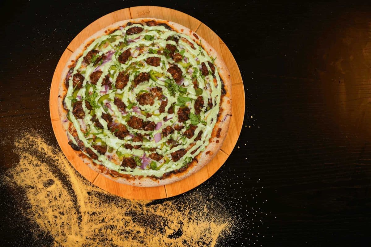 Hakka Manchurian Pizza