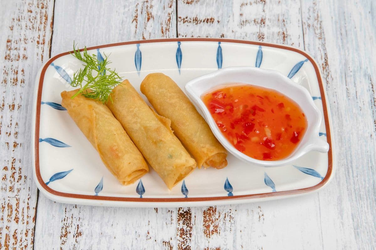 Vegetable Spring Rolls (3 pcs)