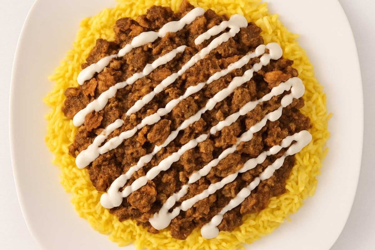 Alley Lamb on Rice