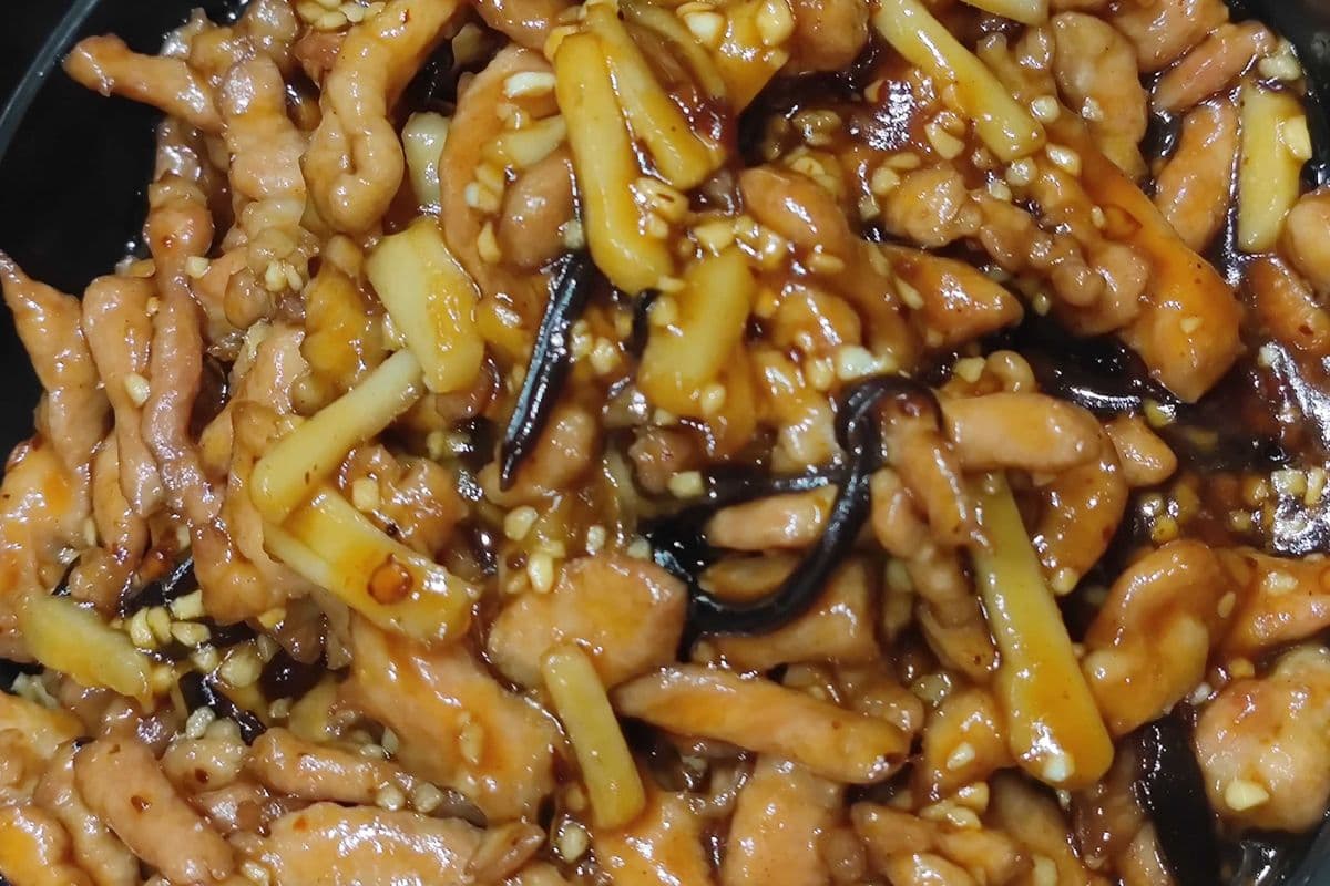 Shredded Pork in Garlic Sauce