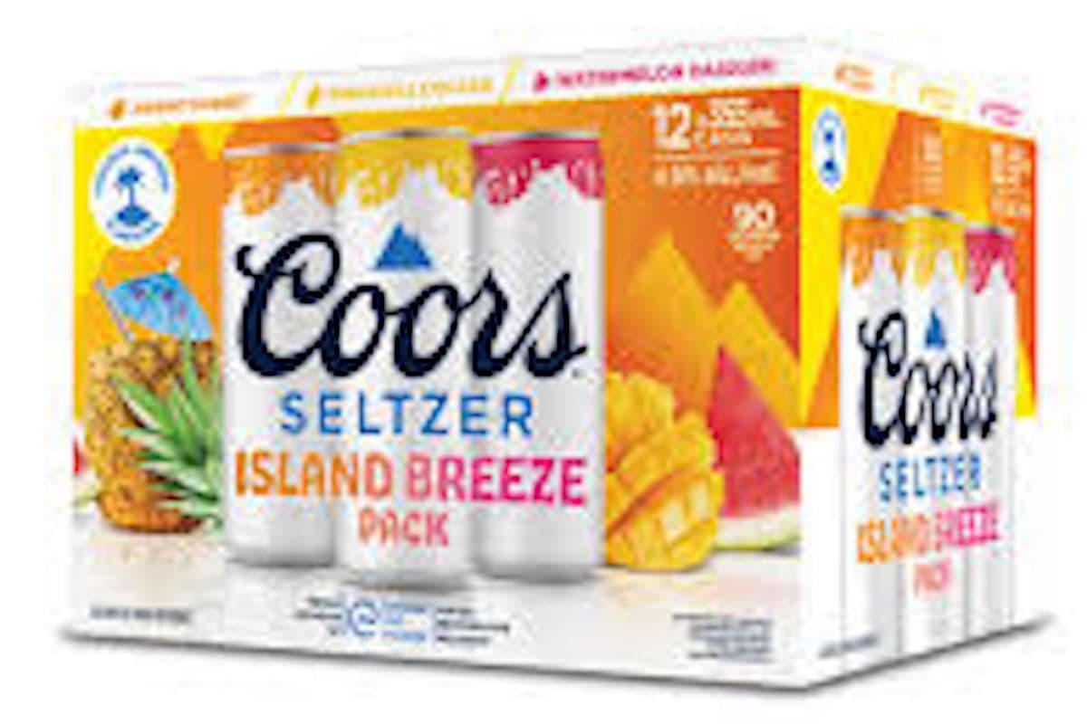 coors island breeze 12MIX (12 x 355ML)