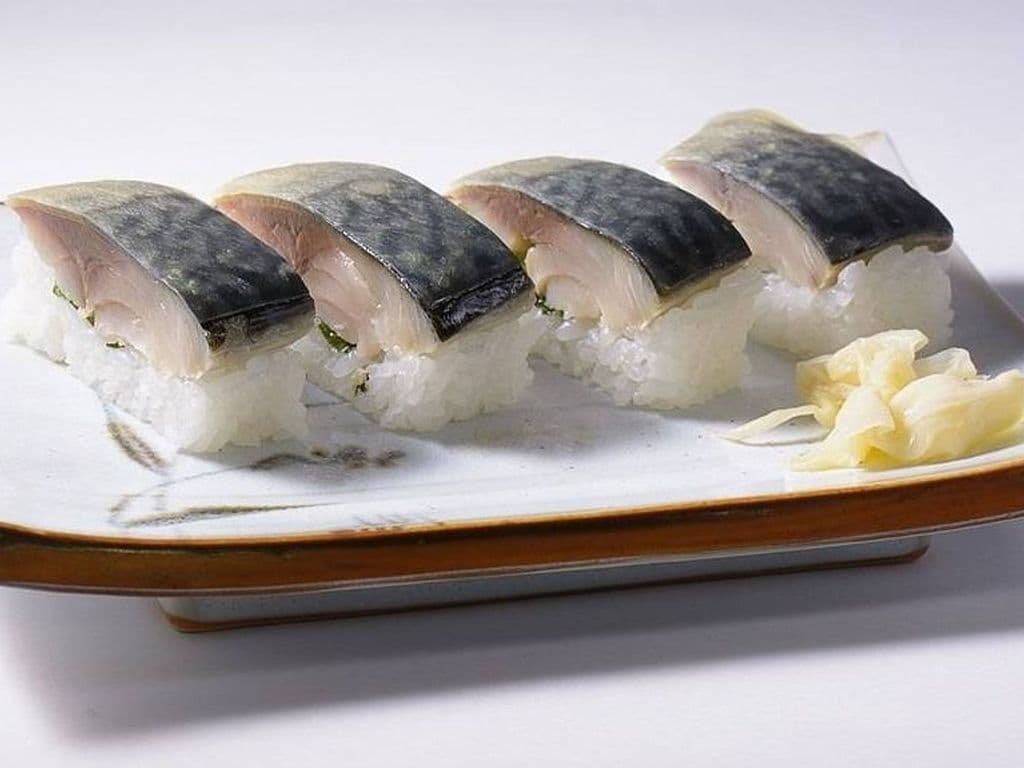 Mackerel (Saba) Sushi