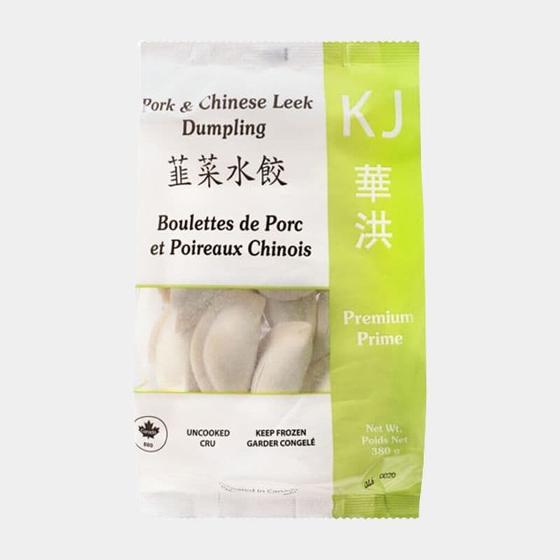 KJ Chinese Leek & Pork Dumplings
