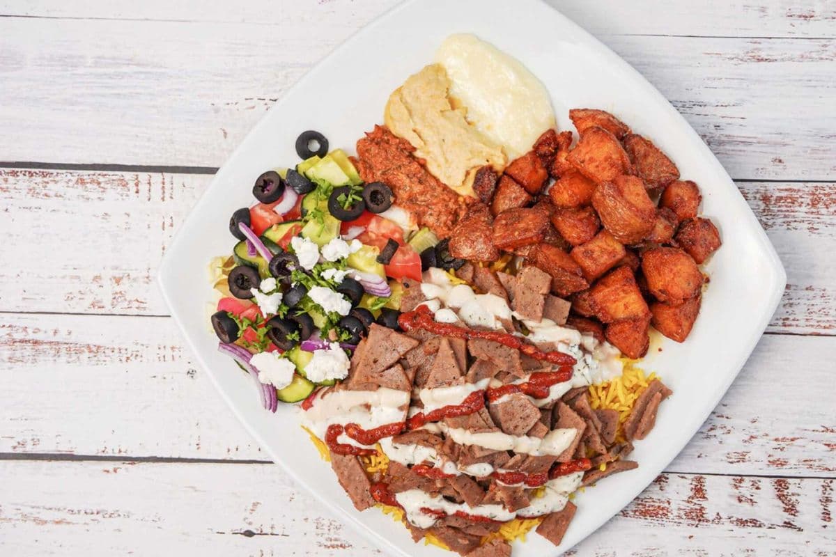 Beef Shawarma Platter