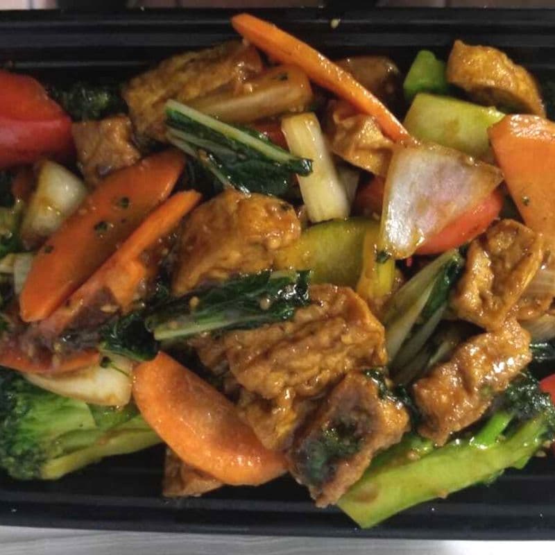 Stir-Fried Mixed Vegetables with Tofu