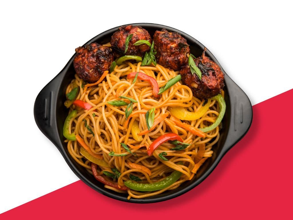 Hakka Noodle & Manchurian Combo