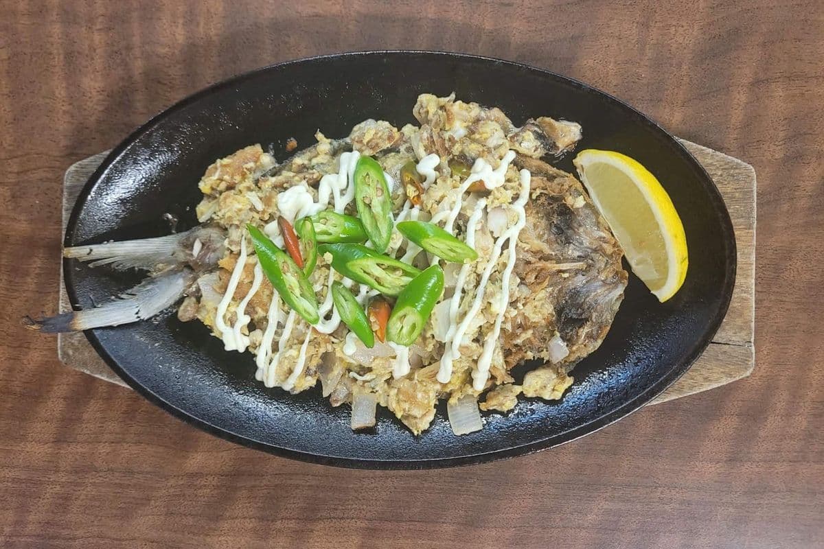 Sizzling Bangus Sisig