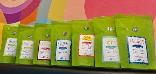 Thés aromatisés et tisanes