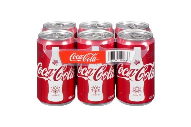 Coke Coca Cola Sleek Cans (222 ml)