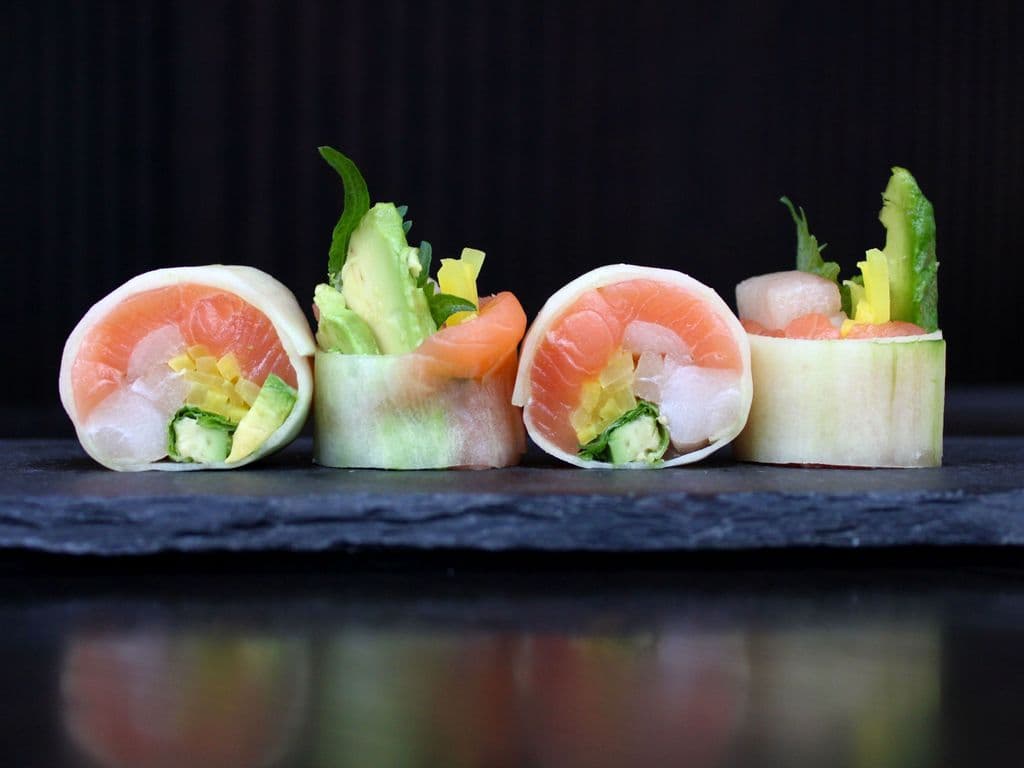 Rouleau sashimi / Sashimi roll