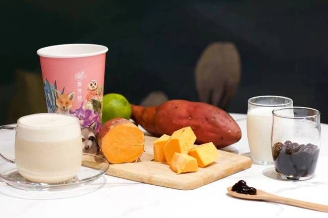 Sweet Potato Fresh Milk / 地瓜鮮奶
