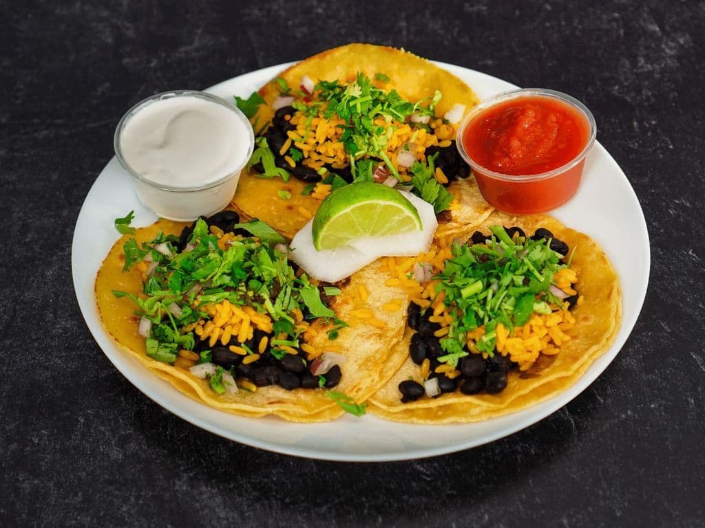 Tacos Vegetarian (Has Cream & Cheese)