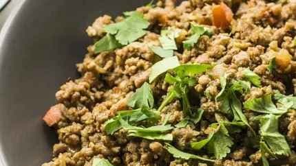 Keema Masala Rice or Naan (LUNCH SIZE)