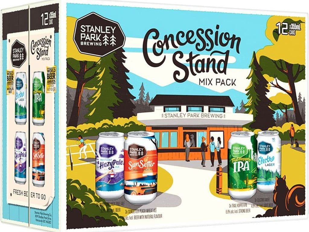 Stanley Park Brewing Concession Stand Ale Cans (355 ml x 12 ct)