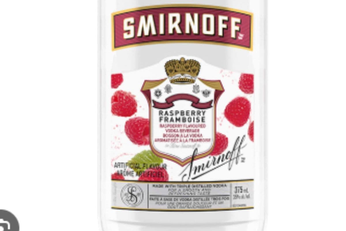 Smirnoff Raspberry 375ml (1 x 375ml)