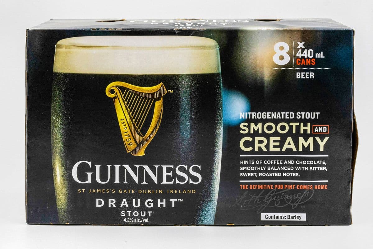 Guinness Draught (8 Cans) (8 x 440 ml)