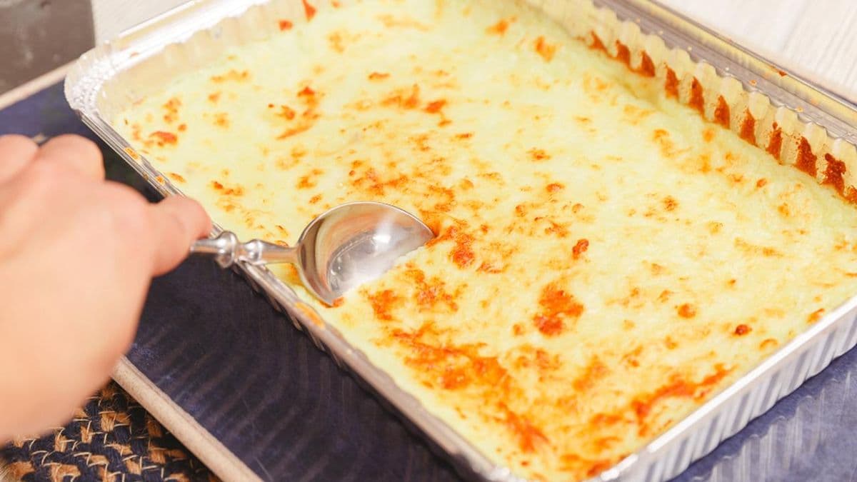 Mashed Potato Tray Bake at Home