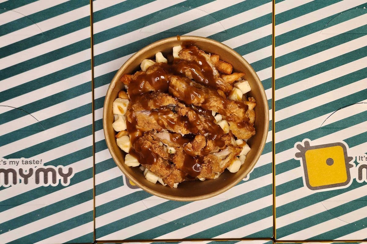 Fried Chicken Poutine Small (Halal)