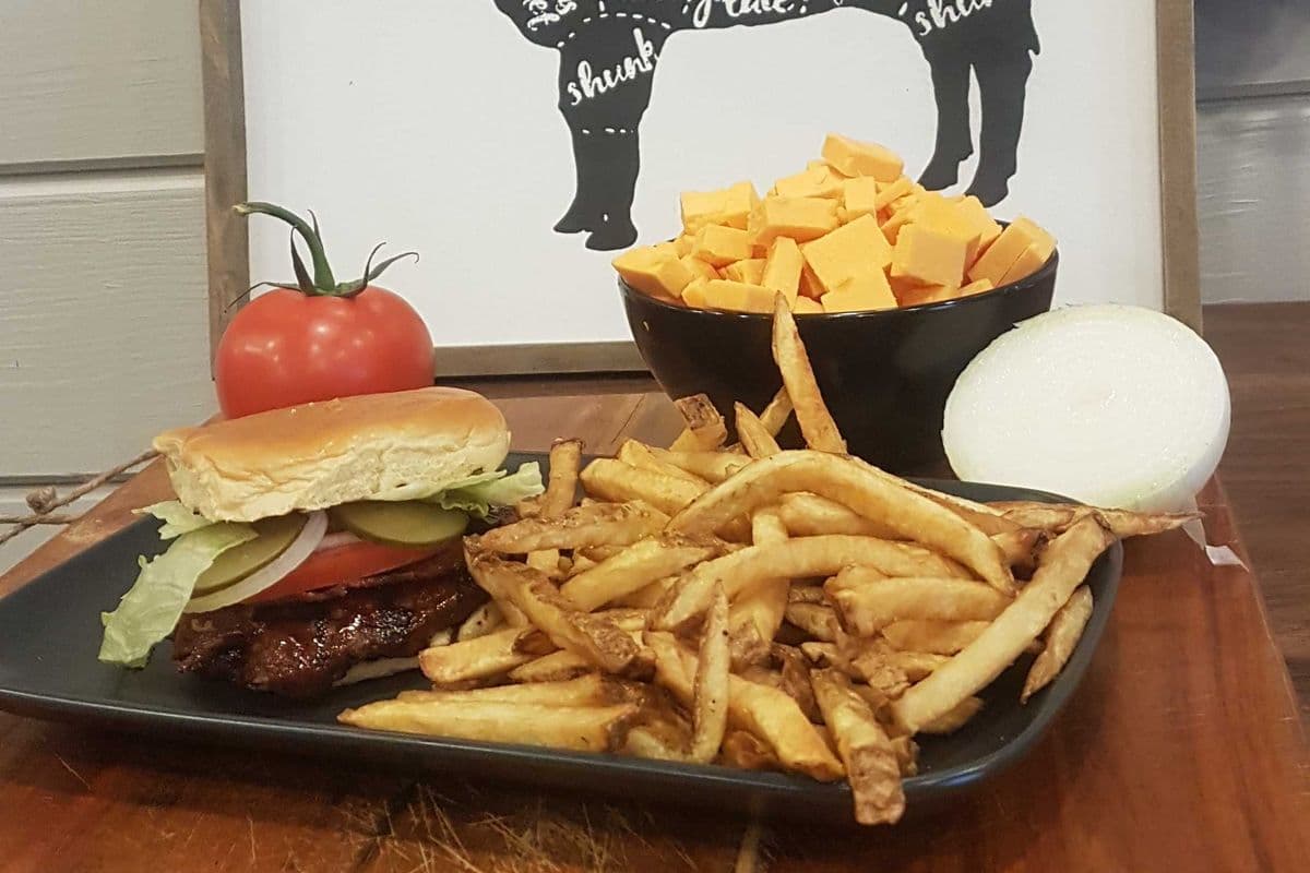 Classic Burger 5oz w/ Choice Of One Side