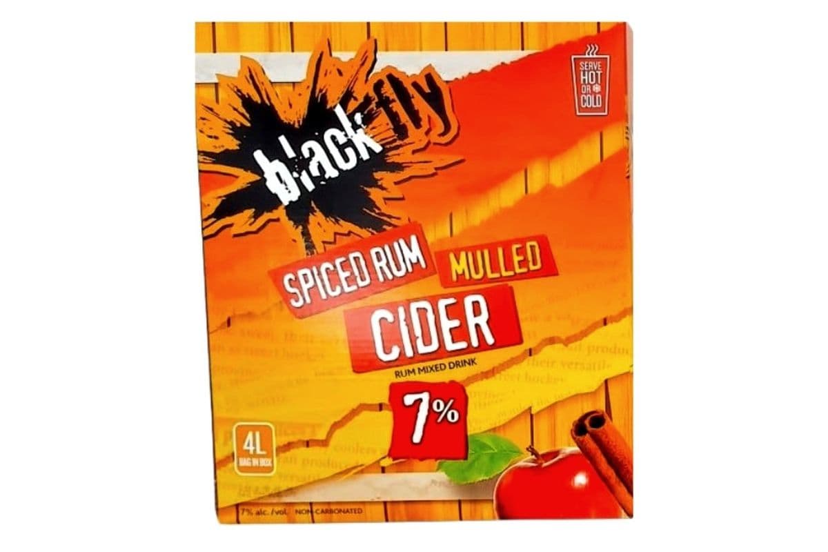 Black Fly Spiced Rum Mixed Drink (1 x 4L Bag)