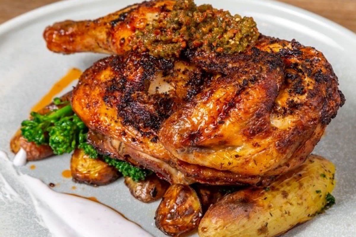 Herb-Roasted Half Chicken