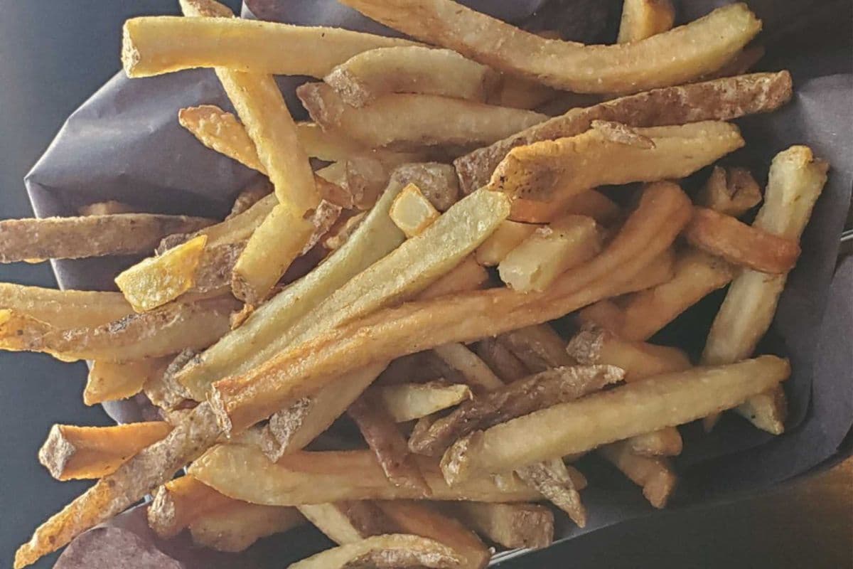 home-cut French fries