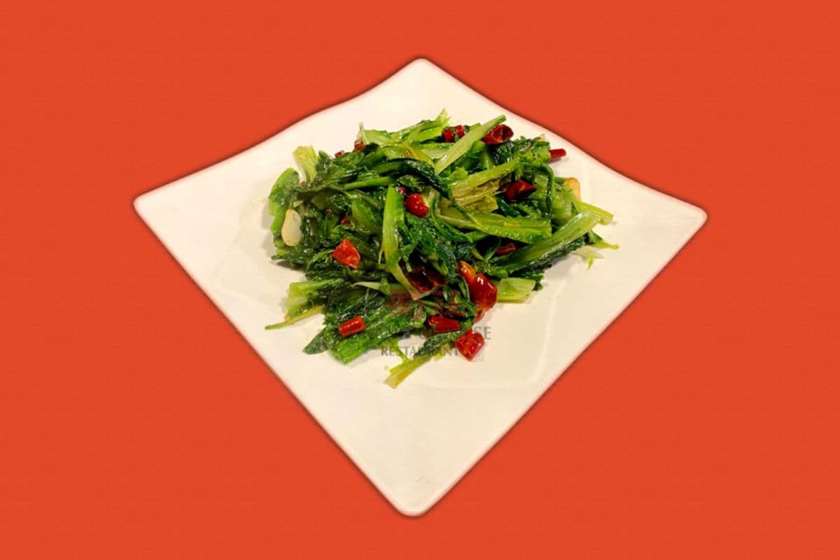 V6. Leaf Lettuce Szechuan Style or with Garlic
