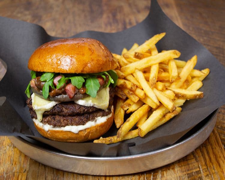 Braised Beef & Brie Burger