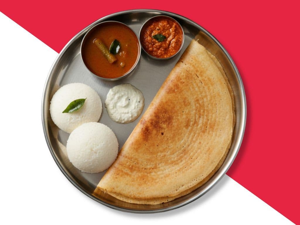 Idly (2 Pcs) & Dosa Combo