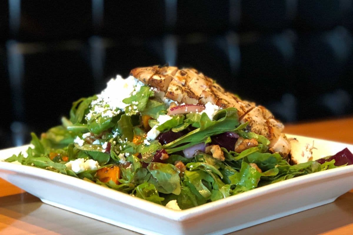 Roasted Beet and Goat Cheese Salad