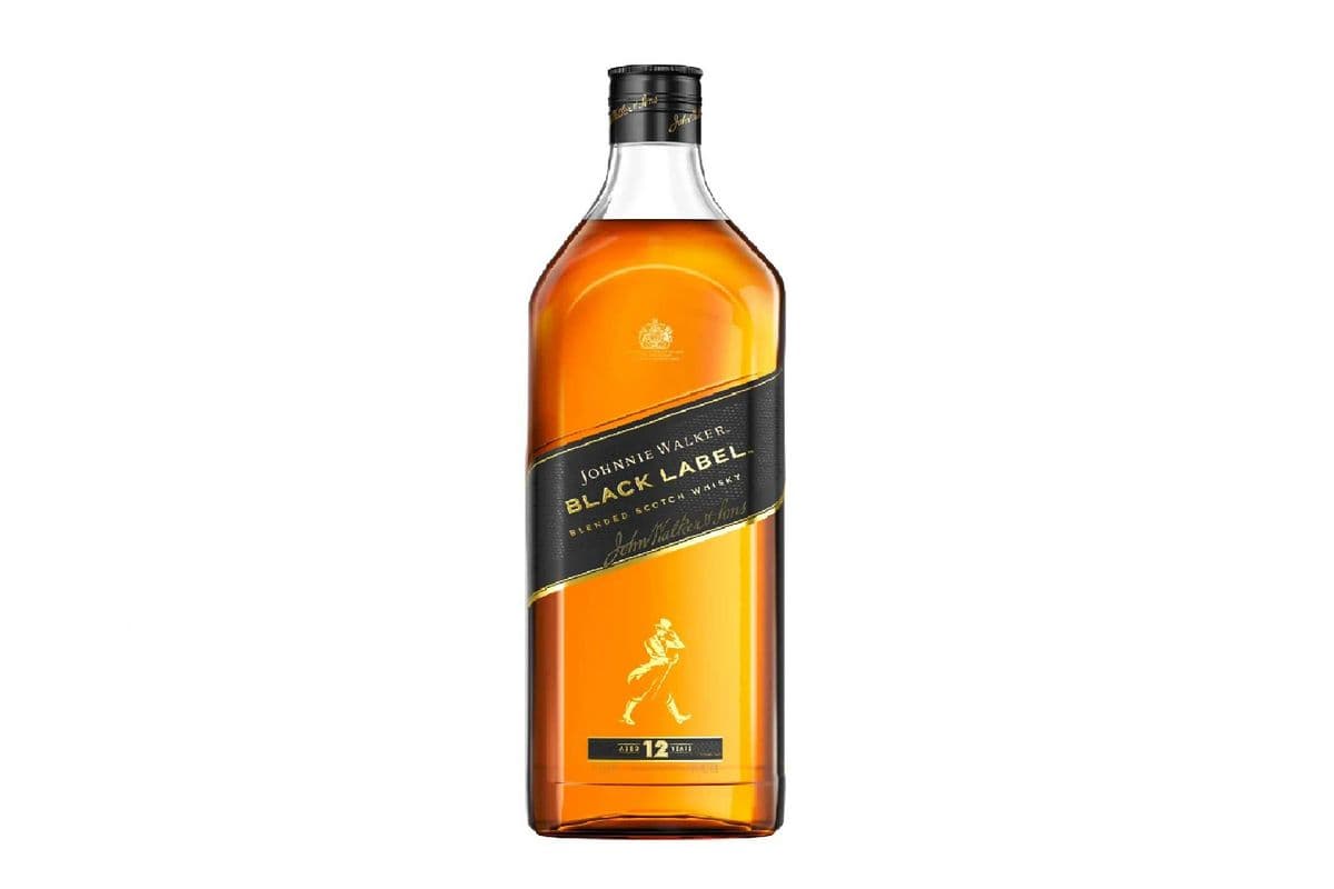 Johnnie Walker Black Label Blended Scotch Whisky (1 x 1750ml)