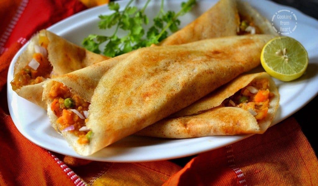 Pao Bhaji Dosa